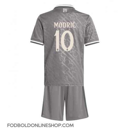 Real Madrid Luka Modric #10 Tredje trøje Børn 2024-25 Kortærmet (+ Korte bukser)